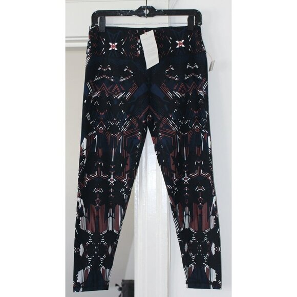 New w/Tags - sz Med - Sweaty Betty The Power 7/8 Leggings, Beetle Blue Interlock - Picture 3 of 12